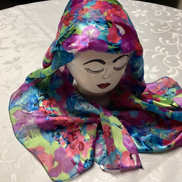 Multicolor pretty pretty scarf - Picture 1 of 6